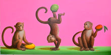 Load image into Gallery viewer, PINK MONKEYS by CRISTINA VERGANO