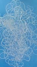 Load image into Gallery viewer, MadalenaNegrone-EntangledOvalLightBlue-TourneGallery