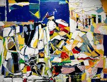 Load image into Gallery viewer, Tourné Gallery-George Schulman-Chief-Tribute to Franz Kline