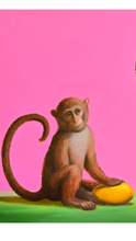 Load image into Gallery viewer, PINK MONKEYS by CRISTINA VERGANO