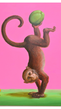 Load image into Gallery viewer, PINK MONKEYS by CRISTINA VERGANO