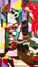 Load image into Gallery viewer, TourneGallery-GeorgeSchulman-WomanWithRedRobe