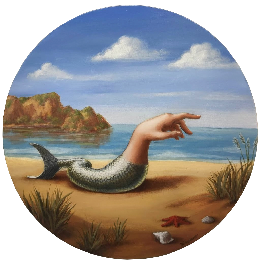 LOOKING FOR SHELLS  by CRISTINA VERGANO