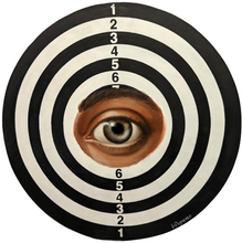 Load image into Gallery viewer, CristinaVergano-TargetGreyEye-LeonardTourneGallery
