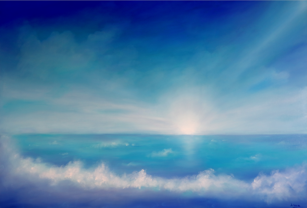 IN THE HEAVENS VII by MARÍA ISABEL DE LINCE