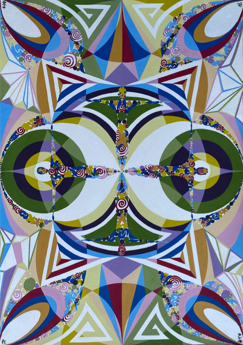 Tourné Gallery-Peter Carr-Purple Rose-Symmetros #1