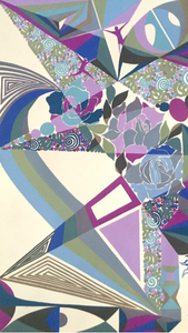 Tourné Gallery-Peter Carr-Purple Rose-Violet Rose - Congruent Angles